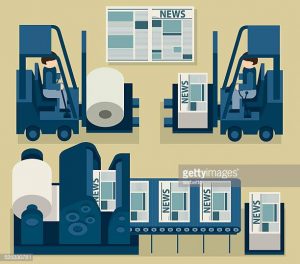Printing Newspaper